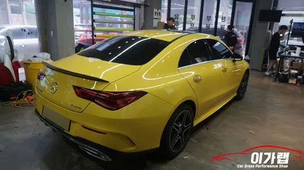 벤츠 CLA250 신형 루프스킨 블랙PPF 헤드라이트PPF B필러 PPF 신차 보호를 완벽하게! / 김포, 파주, 인천