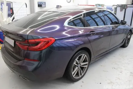 BMW 6GT 전체랩핑이 되어있지만 관리가 안되어 전체제거 ! 원도장상태 그대로 복원 / 김포, 파주, 인천