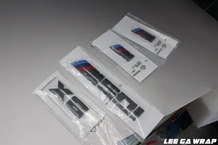 BMW X6 M50i 전체랩핑 사틴실버 헤드라이트톤다운 까지 !! / 경기 김포 통진