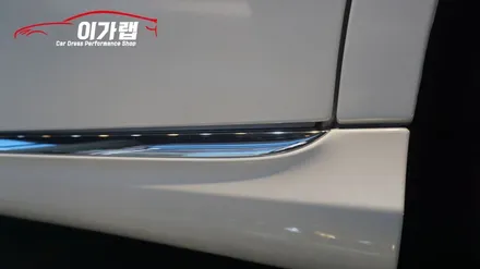 벤츠 C클래스 C220 전체랩핑! 3M2080화이트골드스파클! 김포이가랩에서~[김포랩핑][인천랩핑][일산랩핑][전체카스킨][전체래핑] / 경기 김포 통진