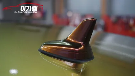 아우디 A5쿠페 레드에서 카멜레온 유광 라이징썬 전체랩핑!!!나만의 스타일로 스타일을 깨다!! 김포이가랩에서 완벽시공! / 경기 김포 통진