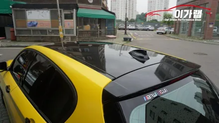BMW 118D 쉐도우 에디션 한정판모델 에이버리 사틴옐로우 전체랩핑 !! 김포이가랩에서 완벽하게 시공!![김포랩핑][인천랩핑][일산랩핑] / 경기 김포 통진