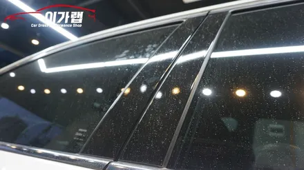 닛산 알티마 B필러C필러 에어버리 블랙유광 랩핑!!!!!!!김포이가랩에서  깔끔하게 작업!!!!!!!! / 경기 김포 통진