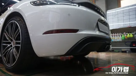 포르쉐 718GTS 디퓨져포인트랩핑 꼼꼼하게 김포이가랩에서 !![김포랩핑][인천랩핑][일산랩핑] / 경기 김포 통진