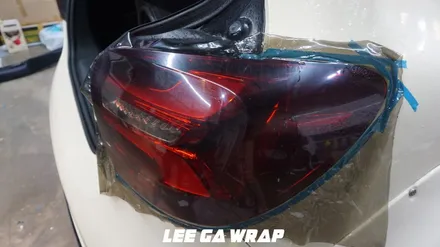 벤츠 A45 AMG 보라색이였던 차량이 은은한 아이보리로? / 김포, 파주, 인천