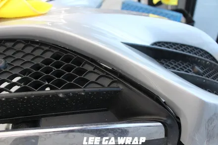 벤츠 E220D 카브리올레 은색에서 유로마스터 고광택필름 화이트 색으로 ! 오픈카는 화이트색이죠! / 김포, 파주, 인천