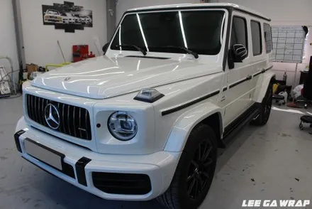 벤츠 G63 AMG 외부 크롬딜리트와 휠도장! 생활PPF 작업 ! 신차출고하자마자 작업진행 / 김포, 파주, 인천