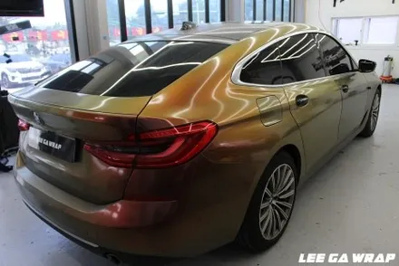 BMW 6GT 전체랩핑 사고로인해 김포이가랩에서 전체 색상변경해드렸습니다! / 경기 김포 통진