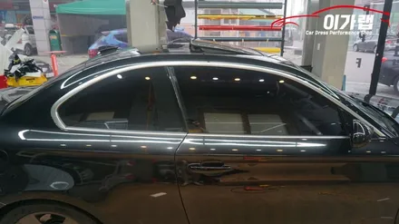 BMW 120D 크롬가리기 크롬없애기&테일램프 퍼플그레이 라이트필름 작업기! 김포이가랩에서~ [김포랩핑][인천랩핑][일산랩핑][김포카스킨] / 경기 김포 통진