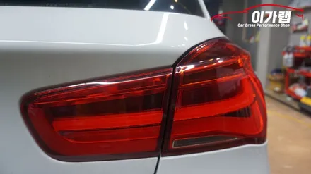 BMW 118D 라이트필름 & 포인트랩핑(콧수염,손잡이) BMW맛집 김포이가랩에서~ [김포랩핑][일산랩핑][인천랩핑][김포카스킨] / 경기 김포 통진