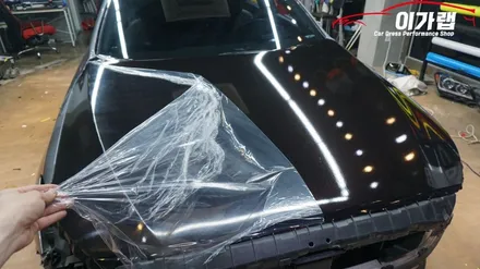 제네시스 G80 제네시스 스포츠 전체랩핑 3M2080 엠버블랙 김포 이가랩 에서[김포랩핑][실내랩핑][포인트랩핑][PPF][라이트필름][김포맛집] / 경기 김포 통진