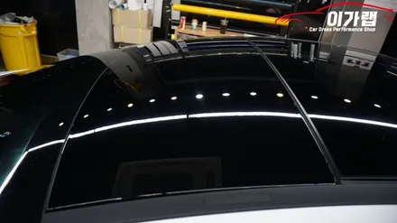 벤츠 CLA250 루프스킨 일반필름과 광도차이 확실한 블랙 PPF 로! / 경기 김포 통진