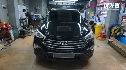 맥스크루즈 3M2080블랙펄 전체랩핑 ! 외부 크롬 전체 딜리트! / 김포, 파주, 인천