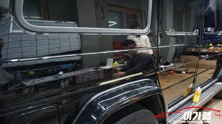 벤츠 g63 AMG 전체랩핑 제거 ! 남자 로망의 차 / 김포, 파주, 인천