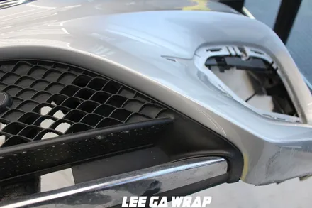 벤츠 E220D 카브리올레 은색에서 유로마스터 고광택필름 화이트 색으로 ! 오픈카는 화이트색이죠! / 김포, 파주, 인천