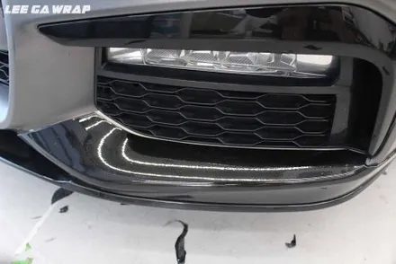 BMW 5시리즈 전체랩핑 재시공! 브루클린그레이! 순정느낌의 완벽한 고광택! / 경기 김포 통진