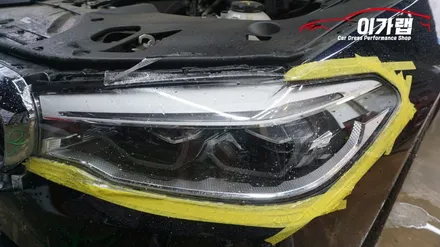 BMW520D G30 차량보호를 미리해주는센스! 라이트PPF & 도어엣지 PPF [김포랩핑][인천랩핑][일산랩핑] 김포이가랩에서 완벽시공!! / 경기 김포 통진