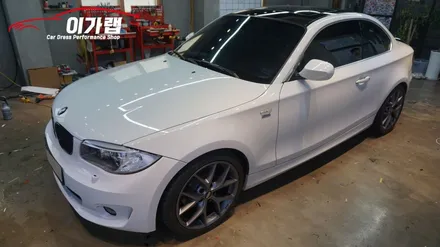 BMW 120D 루프스킨 & 스포일러 랩핑!! 김포 이가랩 에서 [김포랩핑][인천랩핑][일산랩핑][강서랩핑][포인트랩핑] / 경기 김포 통진