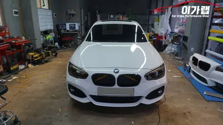BMW 118D 실내 3M2080 매트릭스블랙 & 라이트필름 김포 이가랩 에서 [김포랩핑][실내랩핑][포인트랩핑][랩핑전문점][PPF] / 경기 김포 통진