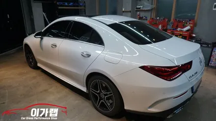 벤츠 CLA250 루프스킨 일반필름과 광도차이 확실한 블랙 PPF 로! / 경기 김포 통진
