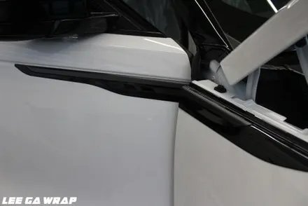 레인지로버 신차출고전 투톤랩핑 블랙팩 작업 순정처럼 작업후 출고! / 경기 김포 통진