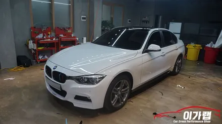 BMW320D 루프스킨&사이드포퍼먼스데칼 깔끔하게 김포이가랩에서 작업!!!!!!!! / 경기 김포 통진