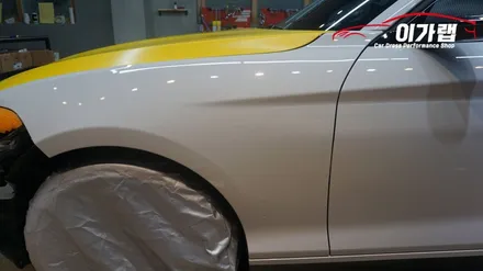 BMW 118D 쉐도우 에디션 한정판모델 에이버리 사틴옐로우 전체랩핑 !! 김포이가랩에서 완벽하게 시공!![김포랩핑][인천랩핑][일산랩핑] / 경기 김포 통진