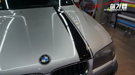 BMW X3 포인트랩핑!!! 포인트데칼! 스프라이트데칼! 김포 이가랩 에서~[김포랩핑][인천랩핑][데칼작업][PPF][정품필름취급점] / 경기 김포 통진