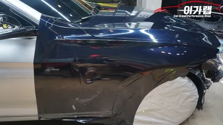 BMW3GT 은색에서 3M2080미드나잇블루 전체랩핑! 김포 이가랩 에서 [김포랩핑][김포랩핑샵][김포맛집][포인트랩핑][정품필름] / 경기 김포 통진