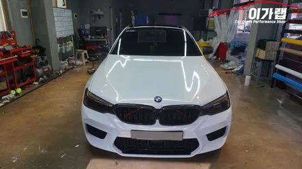 BMW 5시리즈 G30 전체랩핑! 3M2080 화이트골드스파클 ! 김포 이가랩 에서 [김포랩핑][인천랩핑][강서랩핑][김포랩핑샵][PPF] / 경기 김포 통진