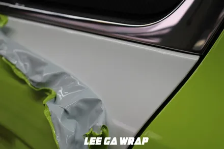 스포티지 QL 사고로인한 랩핑 문쪽 재시공! / 김포, 파주, 인천