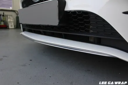 벤츠 A35 AMG 포인트랩핑 루프스킨 &사이드미러& 그릴 크롬딜리트 라이트PPF 작업까지 한번에 / 김포, 파주, 인천