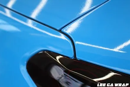 BMW M4 컨버터블 신형 전체랩핑 재시공 올블랙만들기 !김포 이가랩에서 / 경기 김포 통진