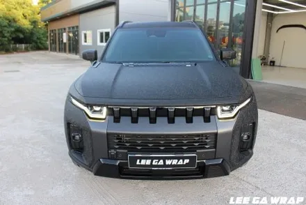 토레스 사고로인해 전체랩핑 재시공! 3M2080 밀리터리 / 경기 김포 통진