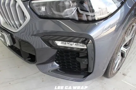 BMW X6 전체랩핑 외부 전체 크롬딜리트! 니파필름으로 깔끔하게 시공완료! / 경기 김포 통진