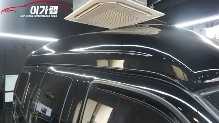 쉐보레 벤 어마무시한 익스프레스 포인트 데칼 작업!!!! 김포 이가랩에서!!!!!!!! / 경기 김포 통진