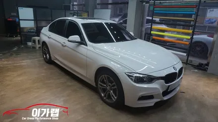 BMW320D 루프스킨&사이드포퍼먼스데칼 깔끔하게 김포이가랩에서 작업!!!!!!!! / 경기 김포 통진
