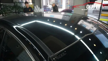 올뉴K7 개인택시 루프스킨 재시공 작업기! 김포이가랩에서~![김포랩핑][인천랩핑][일산랩핑][김포카스킨][래핑][실내랩핑][루프스킨] / 경기 김포 통진