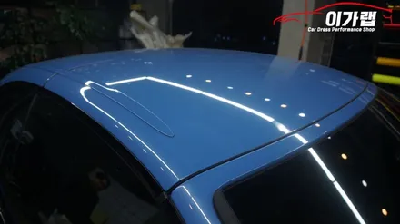 BMW M4 컨버터블 루프스킨 & 포인트랩핑 김포 이가랩 에서 꼼꼼하고 깔끔하게!! / 경기 김포 통진