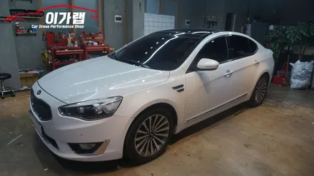 기아 더뉴K7 창문크롬몰딩 블랙유광으로! 크롬가리기! 김포 이가랩 에서~[김포랩핑][크롬가리기][크롬없애기][창문크롬없애기][포인트랩핑] / 경기 김포 통진