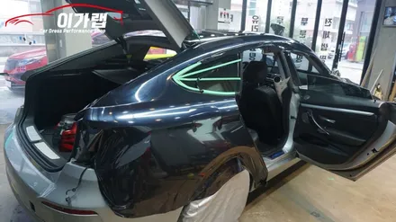 BMW3GT 은색에서 3M2080미드나잇블루 전체랩핑! 김포 이가랩 에서 [김포랩핑][김포랩핑샵][김포맛집][포인트랩핑][정품필름] / 경기 김포 통진