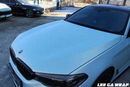 BMW 5시리즈 매트골드블루 PET 은은한 느낌의 고급스러움을 한번에! 김포이가랩에서 / 경기 김포 통진