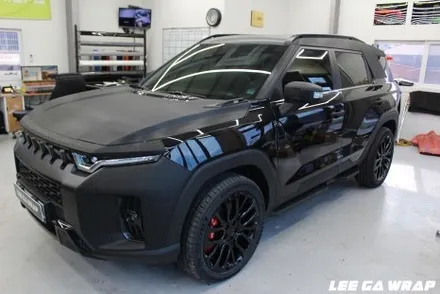 토레스 사고로인해 전체랩핑 재시공! 3M2080 밀리터리 / 경기 김포 통진
