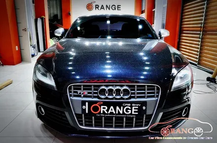 대전카스킨 + 오렌지카케어 + 오렌지카스킨 + 전체랩핑 + 아우디 + 아우디TT +3M + Gloss White Gold Sparkle + 글로스화이트골드스파클 / 대전 유성구 원신흥동