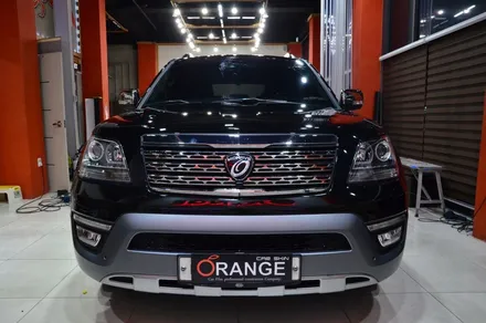 대전 카스킨+오렌지 카스킨+기아 모하비 4WD+전체랩핑+3M GP293 Gloss Black Cherry+글로스 블랙 체리 / 대전 유성구 원신흥동