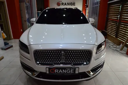 대전 카스킨+오렌지 카스킨+노틸러스+실내랩핑+3M 1080-S120 Satin White Aluminum+사틴 화이트 알루미늄 / 대전 유성구 원신흥동