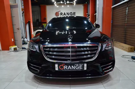 대전 카스킨+오렌지 카스킨+벤츠 S 350d+PPF필름처리 / 대전 유성구 원신흥동
