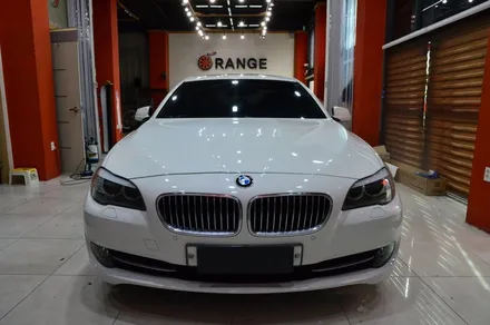 대전 카스킨+오렌지 카스킨+BMW 525d+전체랩핑+Satin Dark Grey+새틴 다크 그레이 / 대전 유성구 원신흥동