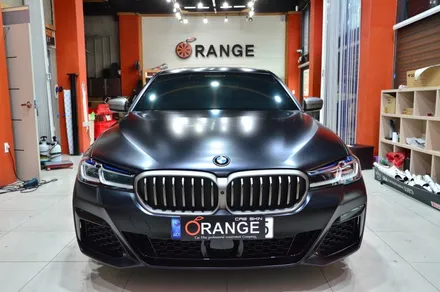 대전 카스킨+오렌지 카스킨+BMW 550i+전체 무광 PPF+KEEP GUARD PPF / 대전 유성구 원신흥동