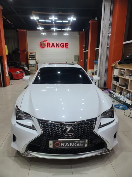 대전카스킨 + 오렌지카스킨 + 대전랩핑 + 세종랩핑 + 전체랩핑 + LEXUS RC350 + MacTac 758-09BF / 대전 유성구 원신흥동